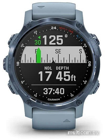 Умные часы Garmin Descent Mk2s (минеральный синий/морская волна)