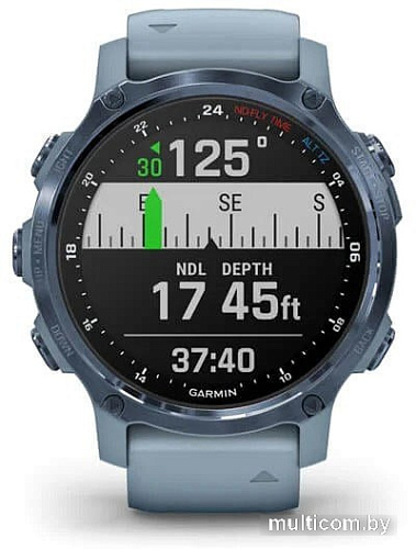 Умные часы Garmin Descent Mk2s (минеральный синий/морская волна)