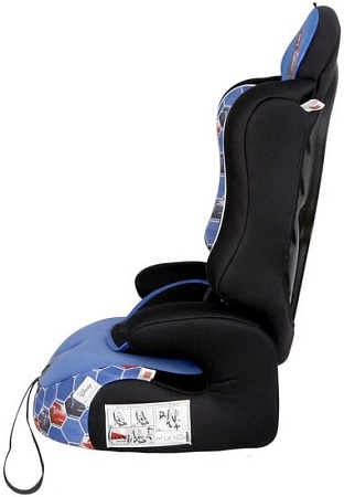 Детское автокресло Siger Драйв Disney Тачки (ячейки синий)