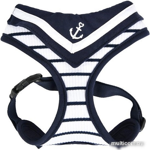 Шлейка Pinkaholic Cordelia NAUA-HA7601-NY-M (белый/синий)