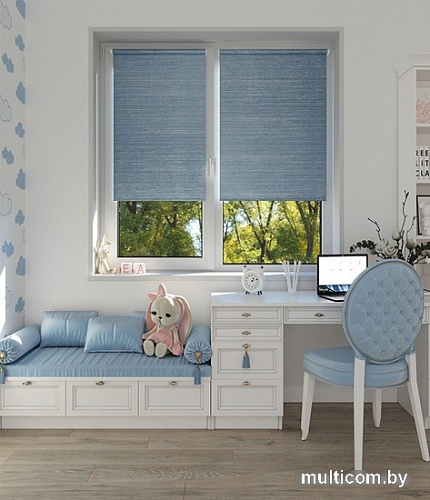 Рулонные шторы Legrand Гелакси 42.5x175 (голубой)