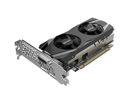 Видеокарта ZOTAC GeForce GTX 1050 Ti Low Profile 4GB GDDR5 [ZT-P10510E-10L]