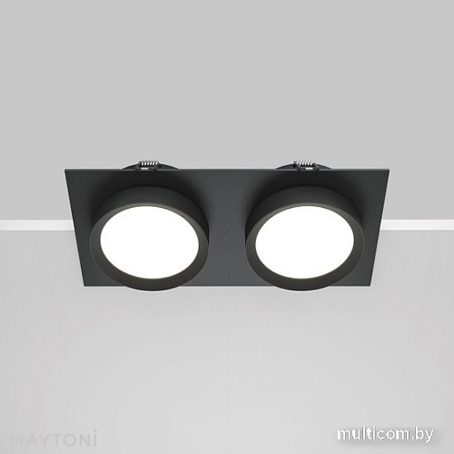 Точечный светильник Maytoni Hoop DL086-02-GX53-SQ-B