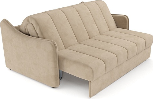 Диван Мебель-АРС Давос ППУ 140x200 см M2-109-42 (Vivaldi бежевый)