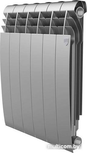 Алюминиевый радиатор Royal Thermo Biliner Alum 500 Silver Satin (4 секции)