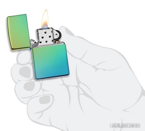 Зажигалка Zippo High Polish Teal 49191