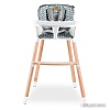 Высокий стульчик Lionelo Koen (темно-серый)