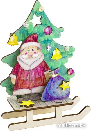 3Д-пазл Woody Дед Мороз с подарком 02871