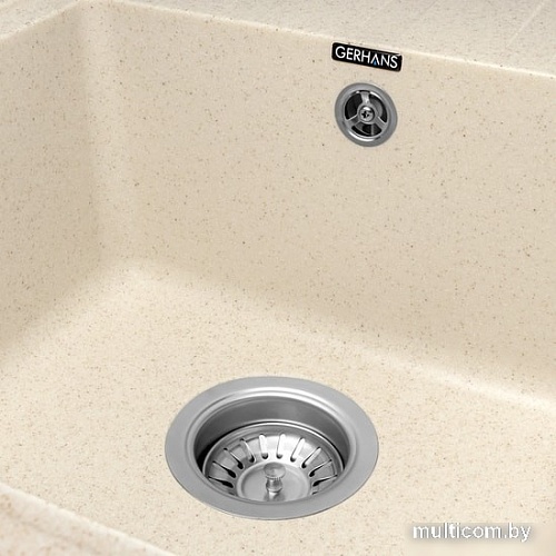 Кухонная мойка Gerhans B15 (бежевый)