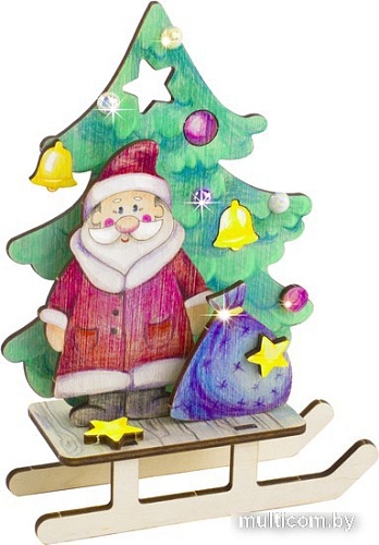 3Д-пазл Woody Дед Мороз с подарком 02871
