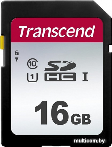 Карта памяти Transcend SDHC 300S 16GB