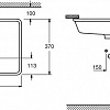 Умывальник Grohe 3948000H с гигиеническим покрытием 49.2x37