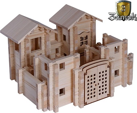 Сборная модель Лесовичок Замок №3