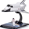 Конструктор CubicFun Космический шатл E1626h (23 эл)