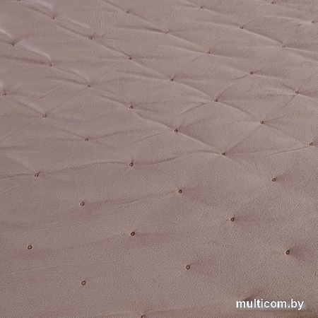 Набор текстиля для спальни Sofi De MarkO Иоланта 160х220 Пок-Ио-Пр-160х220 (пепельно-розовый)