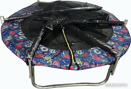 Батут Calviano Smile 183 см-6 ft INSIDE с внутренней сеткой складной