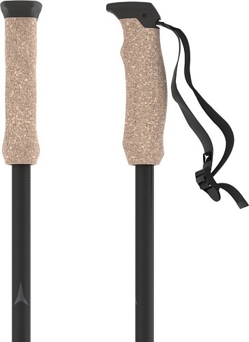 Лыжные палки Atomic Ski Amt Carbon 2024-2025 AJ5005774130 (р.130, черный)