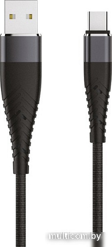 Кабель Olmio 039517 USB Type A - USB Type C (1.2 м, черный)