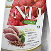 Сухой корм для кошек Farmina N&amp;D Quinoa Duck, Broccoli, Asparagus Neutered Adult (с уткой, киноа, брокколи и спаржей для стерилизованных) 1.5 кг