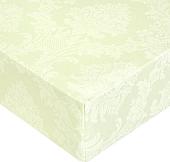 Постельное белье Миланика Цитрин на резинке 90x200 (поплин-жаккард)