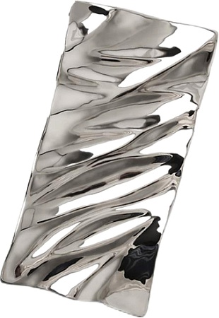 Декоративная тарелка Merry Bear Водяная Серебро 30001190