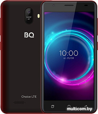 Смартфон BQ-Mobile BQ-5046L Choice LTE (красное вино)