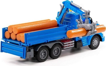 Самосвал Полесье Профи 96135 (синий)