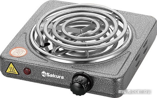 Настольная плита Sakura ПЭ-08 (графит)