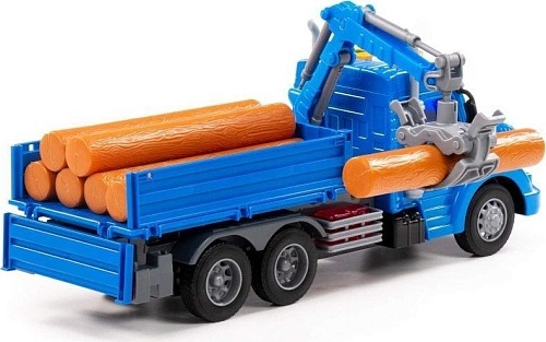 Самосвал Полесье Профи 96135 (синий)