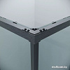 Душевой уголок Grossman Galaxy 90x90x195 300.K33.01.9090.42.00 (графит сатин/прозрачное стекло)