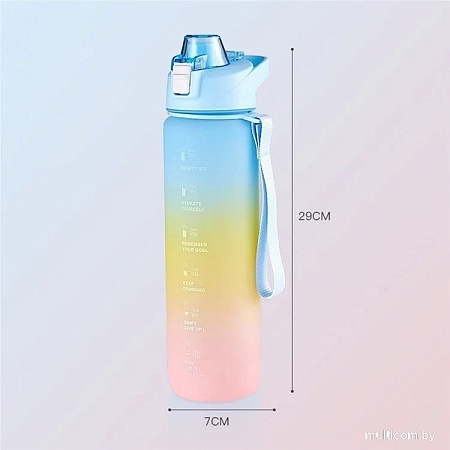 Бутылка для воды Sundays 6337001337B (1л, голубой)