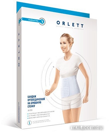 Бандаж абдоминальный Orlett Послеоперационный AB-309 (XXL)