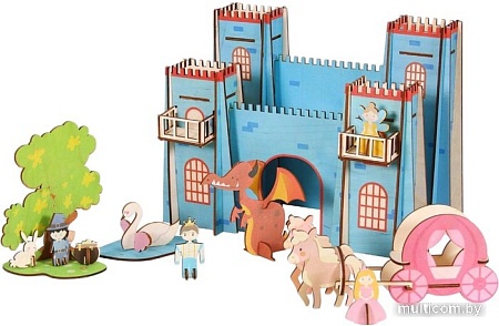 Кукольный домик Большой слон Замок Принцессы Д-011