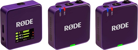Радиосистема RODE Wireless GO Gen 3 (фиолетовый)