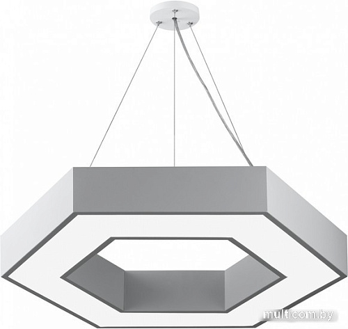 Подвесная люстра ЭРА Geometria Hexagon SPO-124-W-40K-051 Б0058882