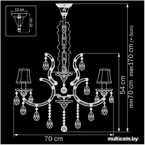 Люстра Osgona 726081