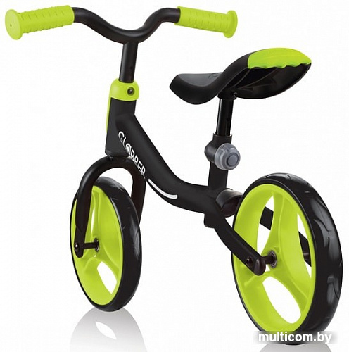 Беговел Globber Go Bike (черный/зеленый)