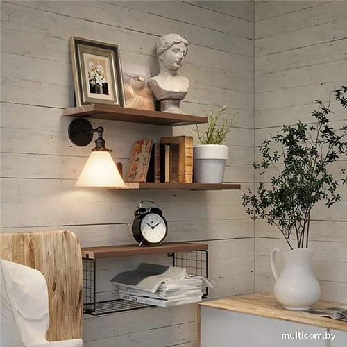 Sundays Home Полка 6412000167B (темное дерево)