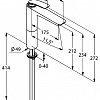 Однорычажный смеситель Kludi Balance 52296 0575