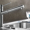 Смеситель Blanco Alta-S Compact 517182 (стальной)