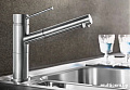 Смеситель Blanco Alta-S Compact 517182 (стальной)