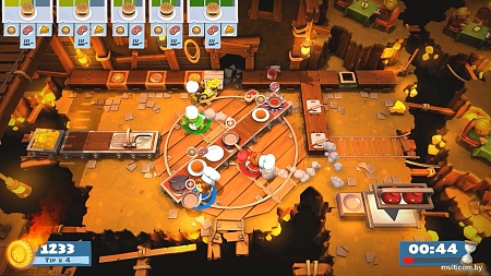 Overcooked! 2 (без русской озвучки и субтитров) для PlayStation 4