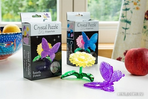 3Д-пазл Crystal Puzzle Бабочка 90222