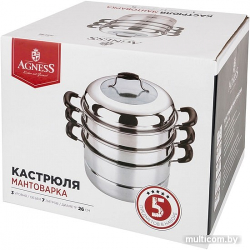 Мантоварка Agness 933-007