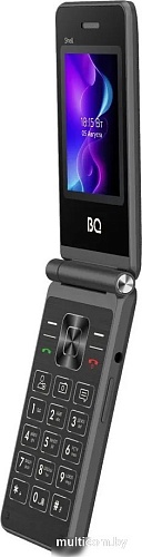 Кнопочный телефон BQ BQ-2411 Shell (черный)