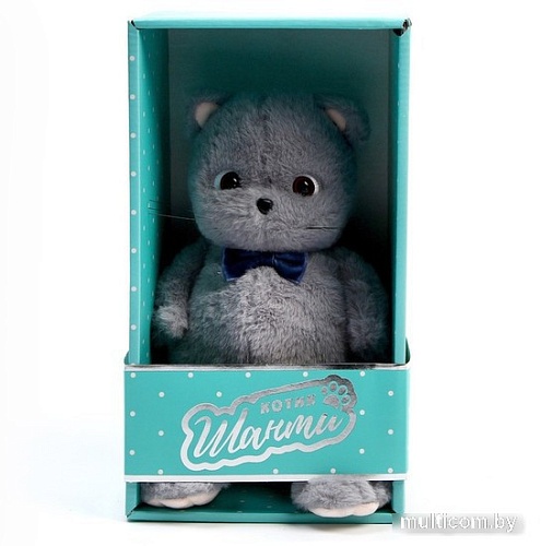 Классическая игрушка Milo Toys Кот Шанти с бабочкой 9470991