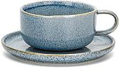 Чашка с блюдцем Fissman Cozy 6254