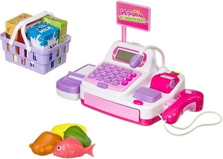 Касса игрушечная Bondibon Играем в магазин ВВ4124