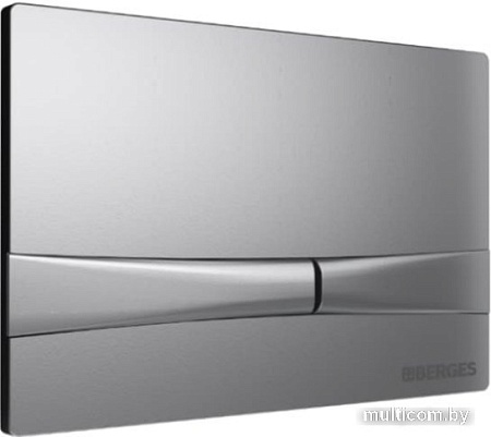 Панель смыва Berges Wasserhaus Novum F2 (матовый хром)