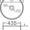 Умывальник Aquaceramika Ocean AC496